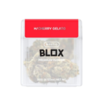 Cherry Gelato cannabis flower featuring dense, frosty green buds with colorful accents and a rich, fruity appearance.