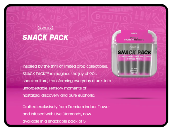 Boutiq Switch Snack Pack in compact, modern packaging, shown against a clean background.